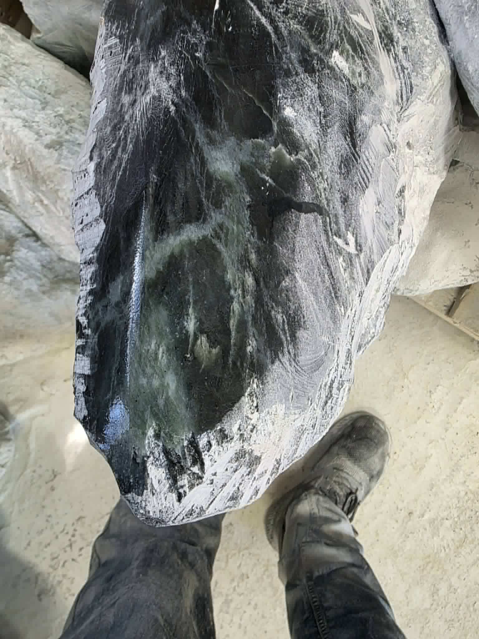 Green-Grey Rough Stone